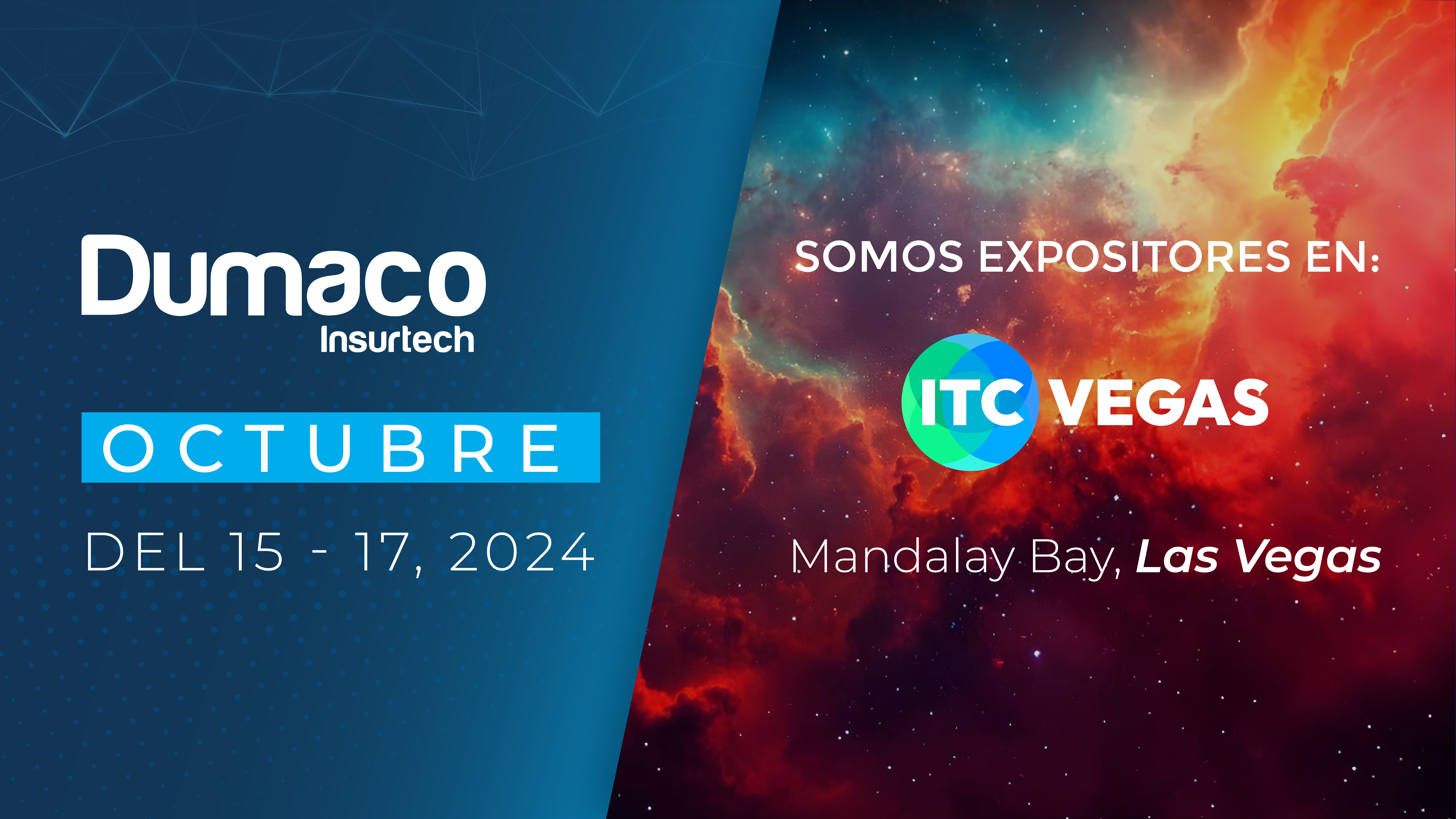 Dumaco Insurtech somos expositores en ITC VEGAS