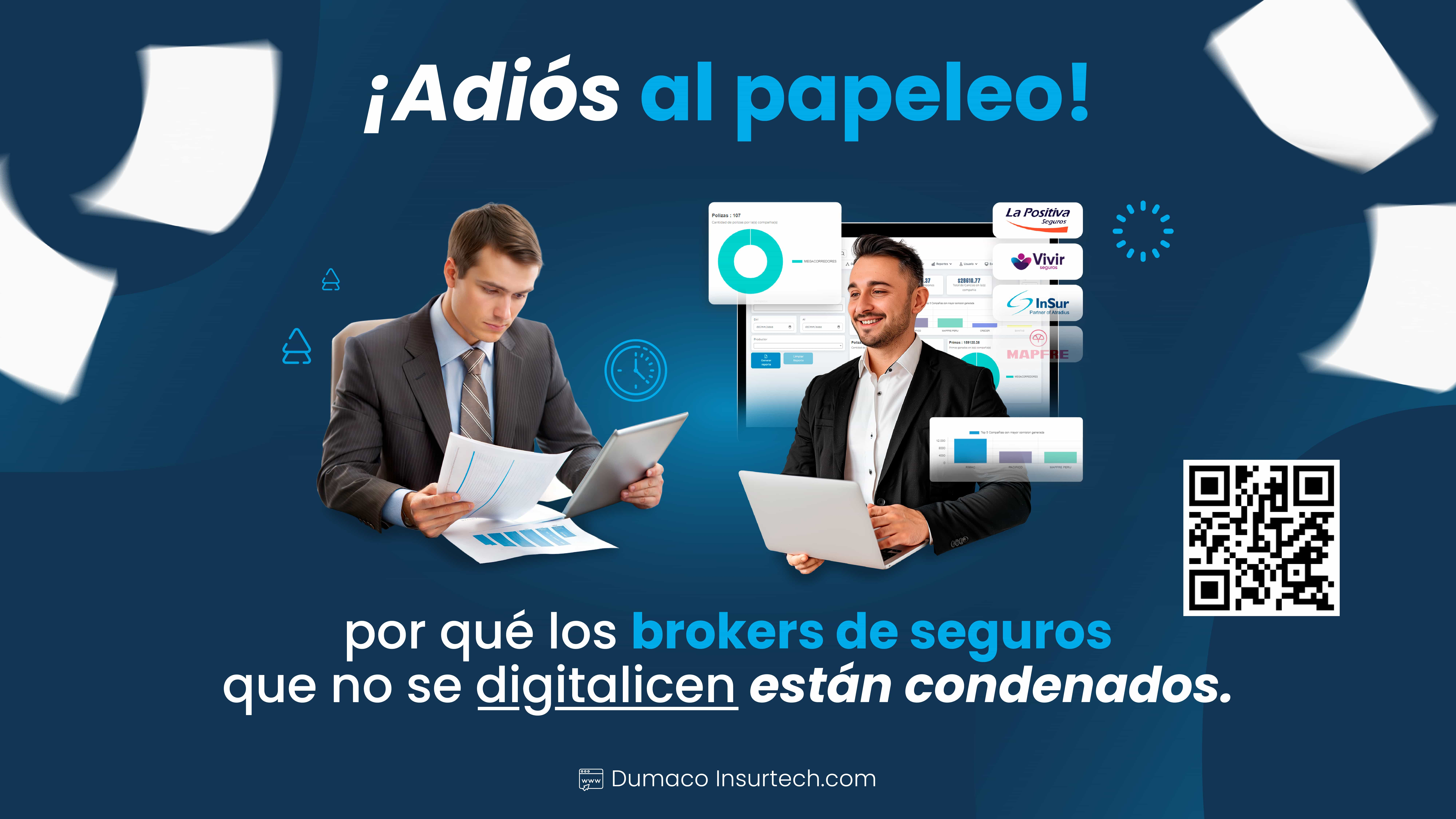 Adiós al Papeleo: Por Qué los Brokers de Seguros que No se Digitalicen Están Condenados