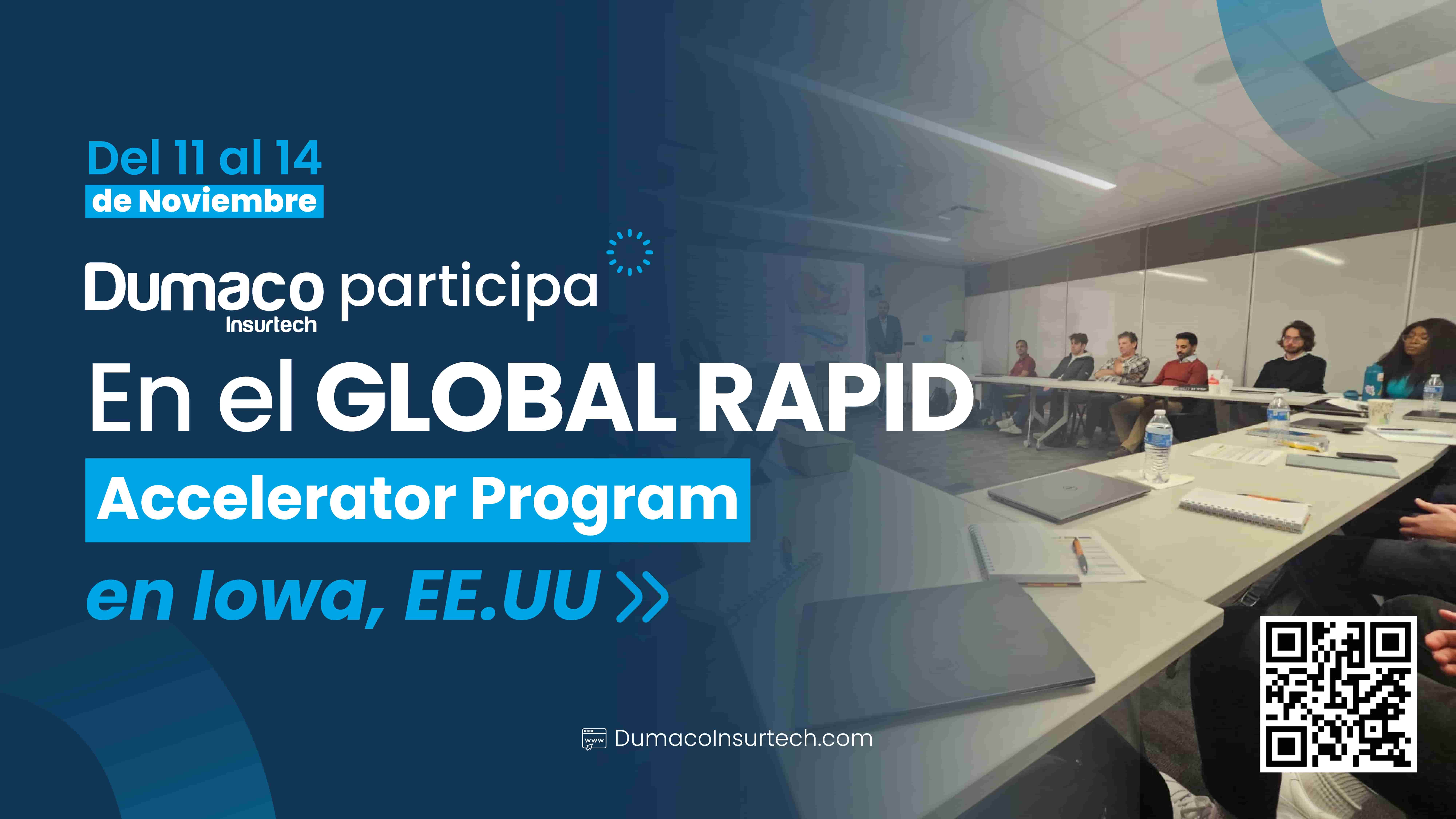 Dumaco Insurtech participa en el Global RAPID Accelerator Program en Iowa, EE.UU